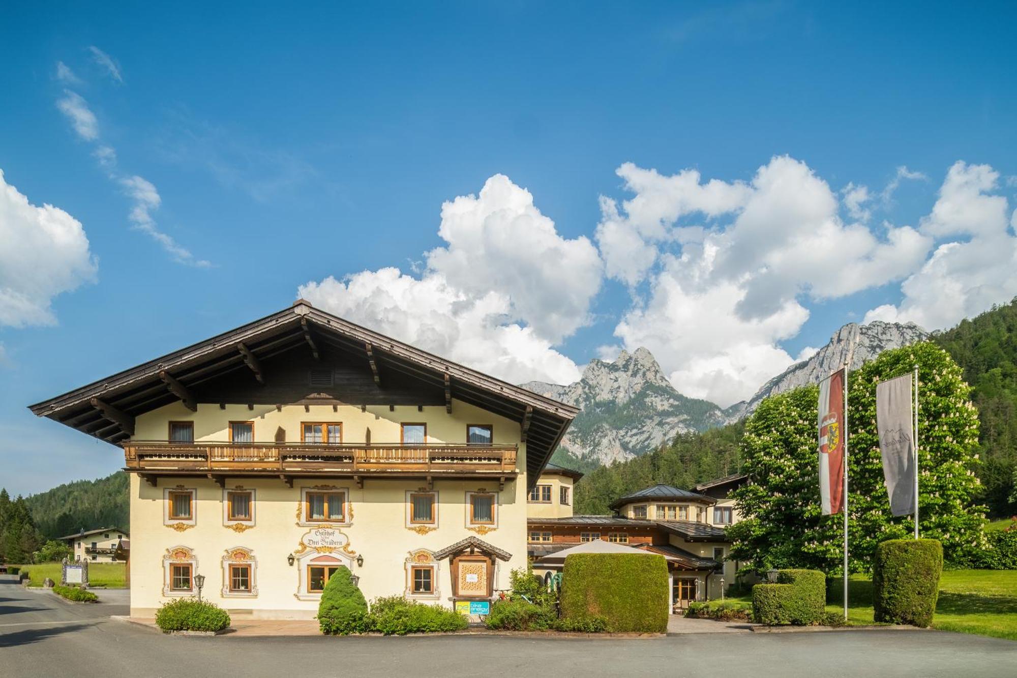 Hotel Vitaloase Zu Den Drei Bruedern Unken Kültér fotó
