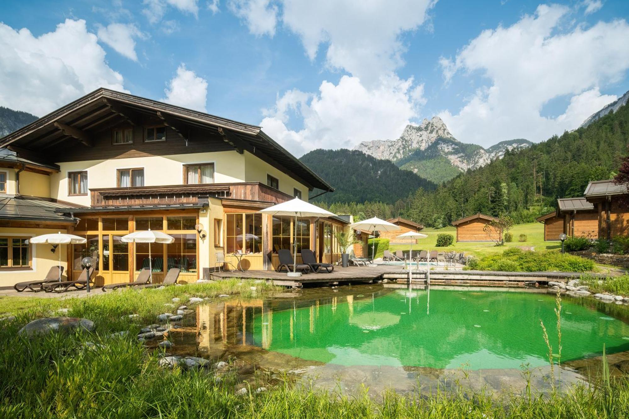Hotel Vitaloase Zu Den Drei Bruedern Unken Kültér fotó